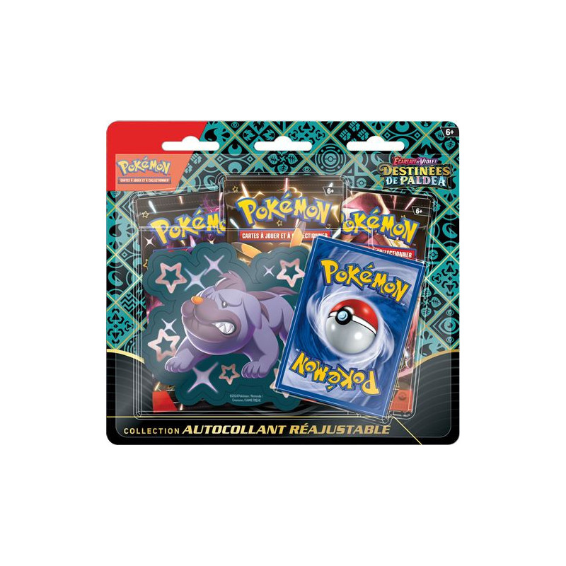 Tripack Collection Autocollant Réajustable Grondogue